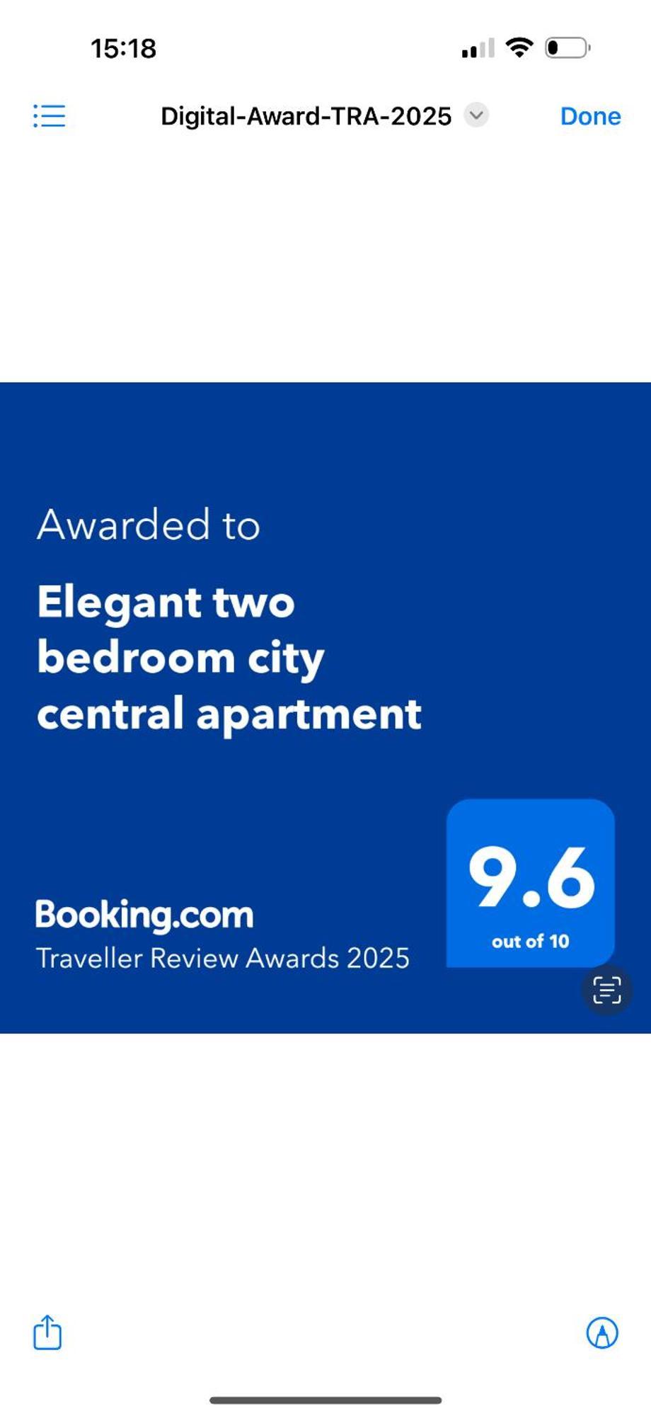 Winners Of 2025 Traveller Award, Elegant Two Bedroom With Netflix & Wifi Apartment *